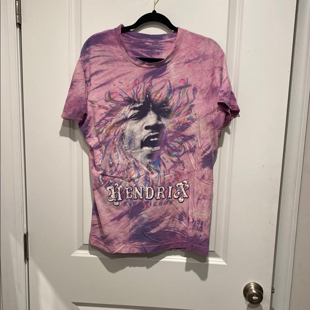 Jimi Hendrix Purple Hendrix Graphic T-Shirt